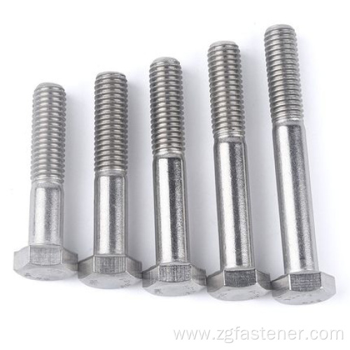 Stainless steel 316 Hexagon head bolts DIN931